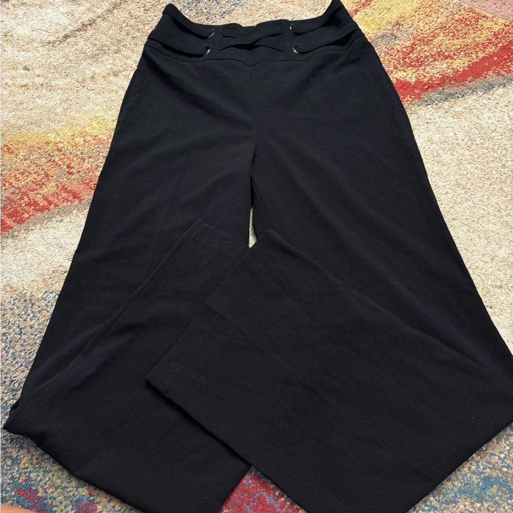 New York & Company Elegant Black Trousers